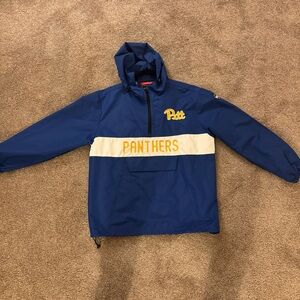 Blue Pitt Panthers Windbreaker Jacket